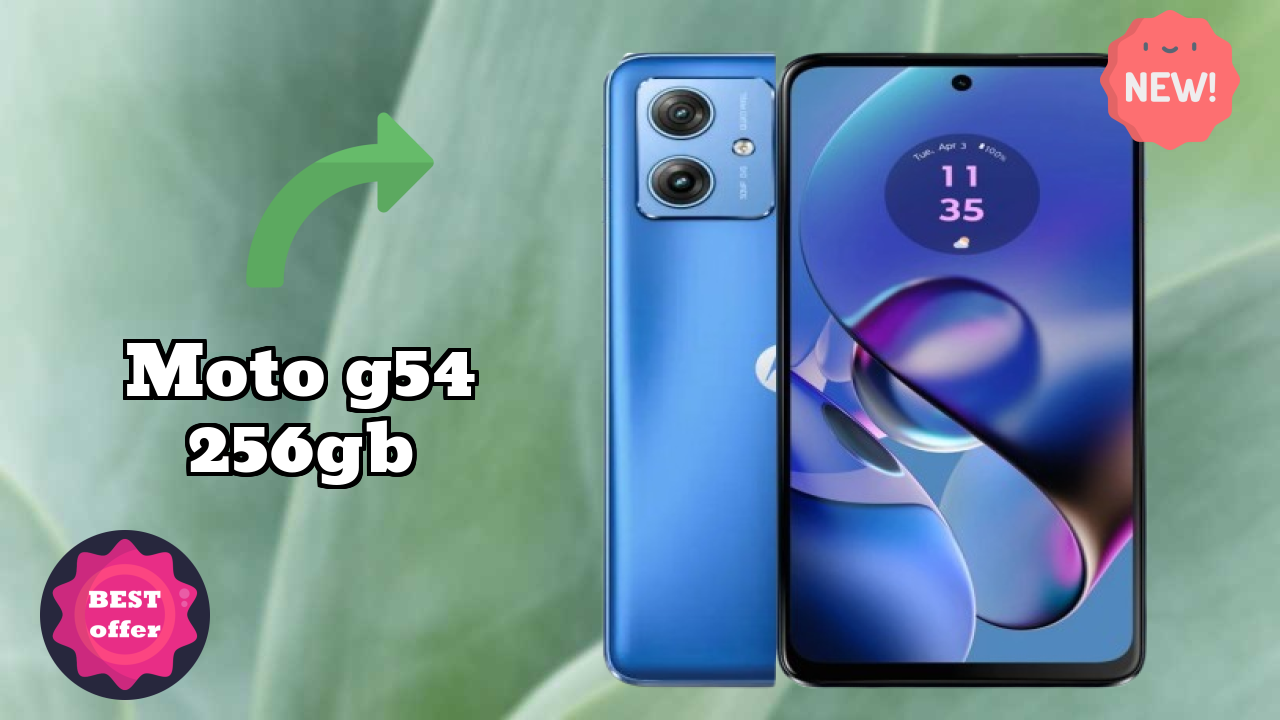 Moto G54 256GB at ₹16,999 - Complete Specifications