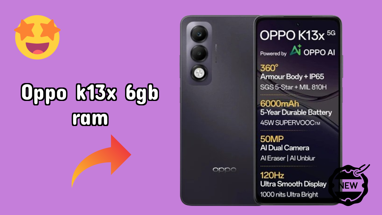 OPPO K13x 6GB RAM Price in India: ₹11,999 - Worth the Money?