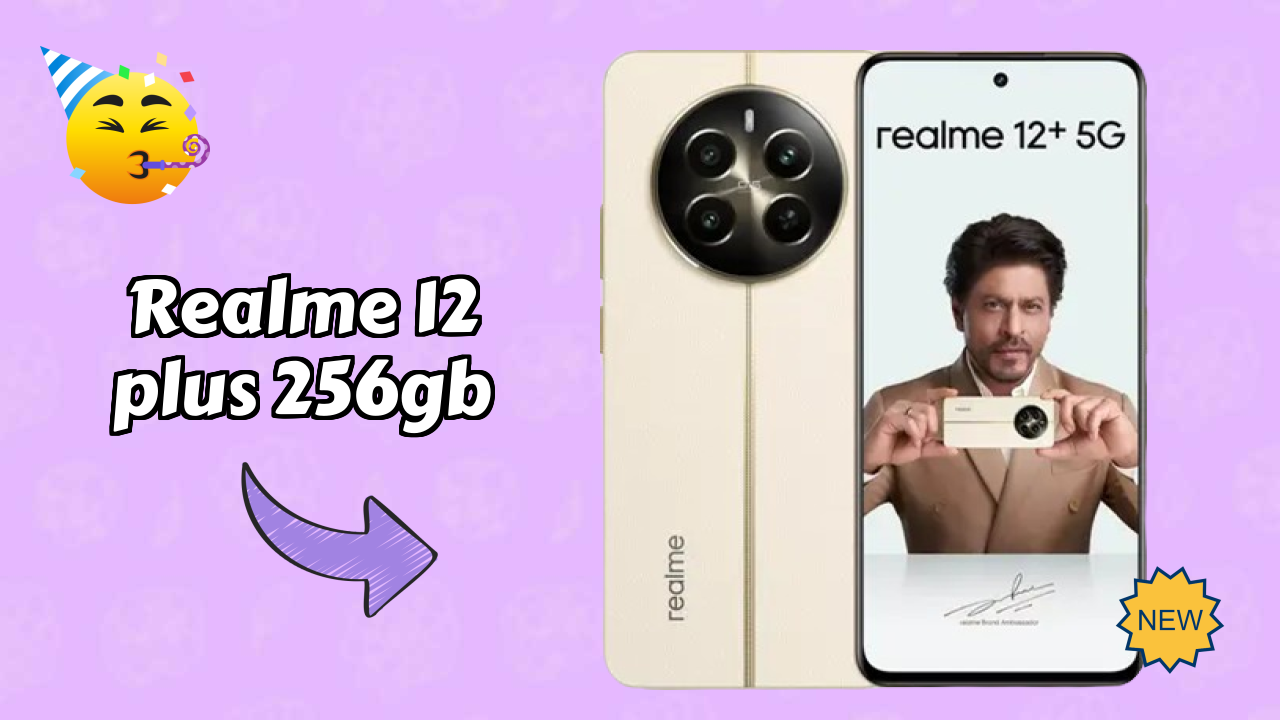 Realme 12 Plus 256GB at ₹22,490 - Complete Specifications List