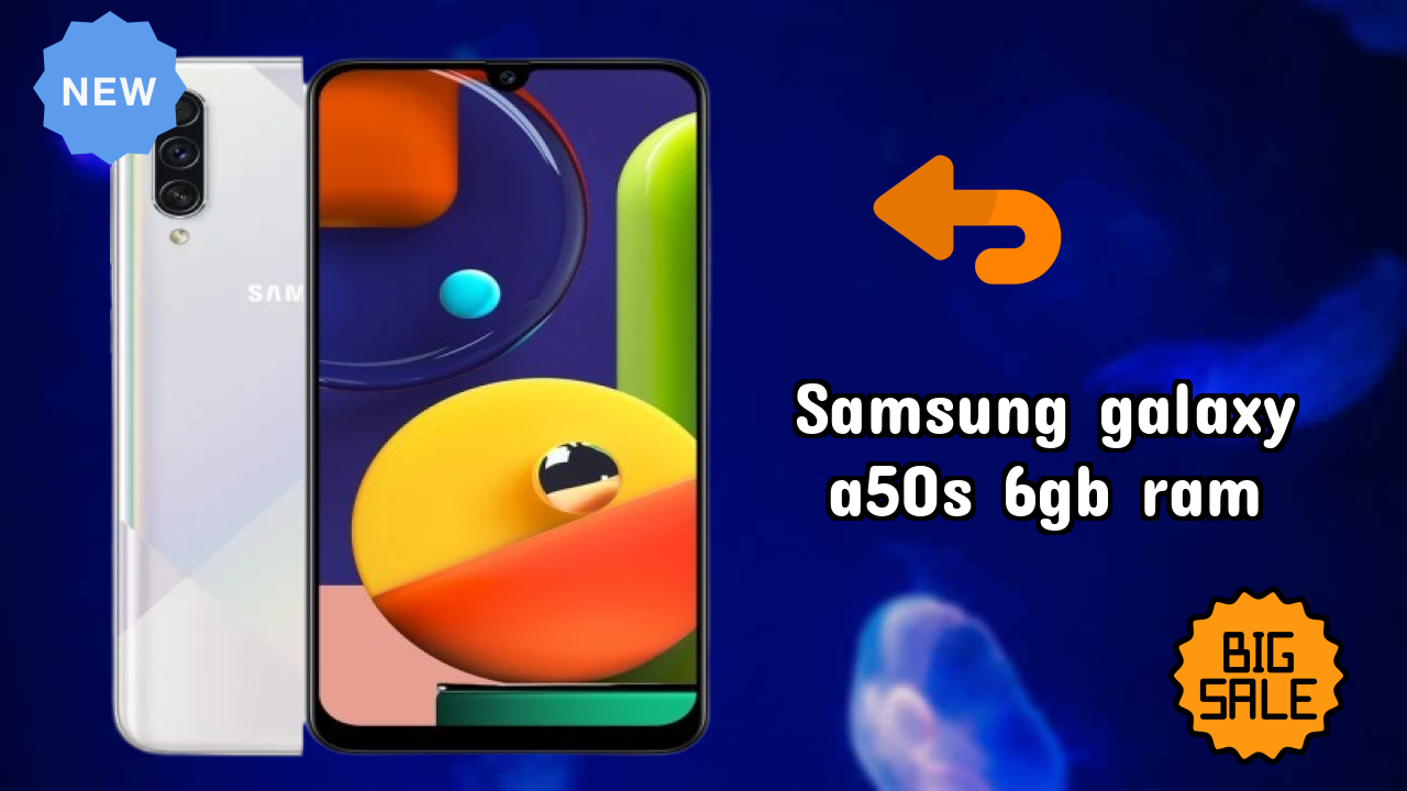 Samsung Galaxy A50s 6GB RAM Display Technology: Super AMOLED Quality