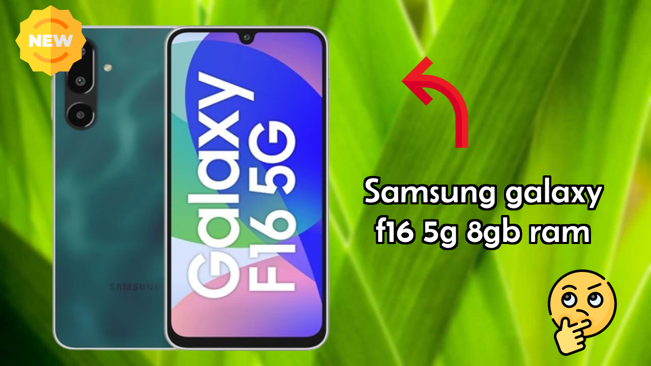Samsung Galaxy F16 5G 8GB RAM Processor Review: MediaTek Dimensity 6300 Performance