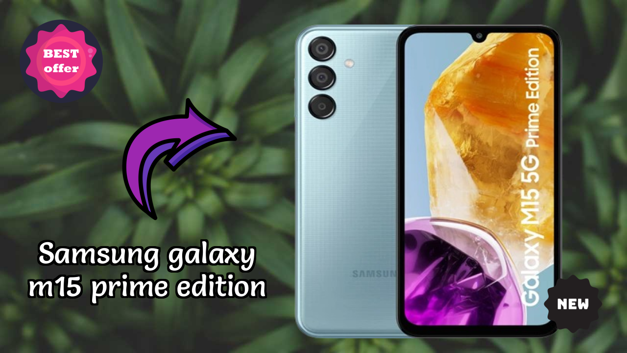 Samsung Galaxy M15 Prime Edition Camera Review: 50 MP + 5 MP + 2 MP Rear Camera Photo Quality
